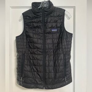 Patagonia Black Nano Puff Insulated Vest